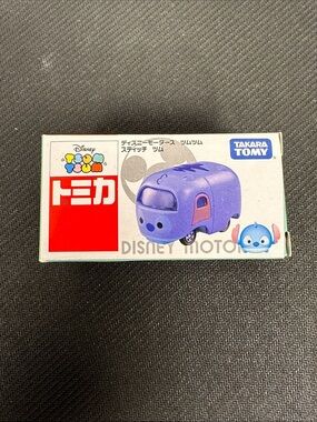 Takara Tomy Disney Tsum Tsum Stitch Motor Vehicle Die Cast Toy Japan